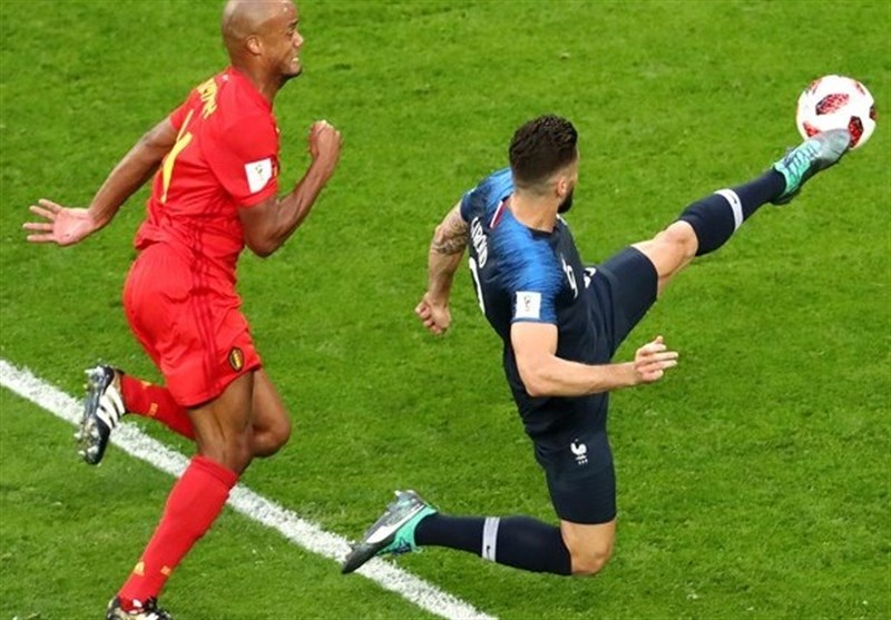جام جهانی 2018| جدال فرانسه و بلژیک به روایت تصویر