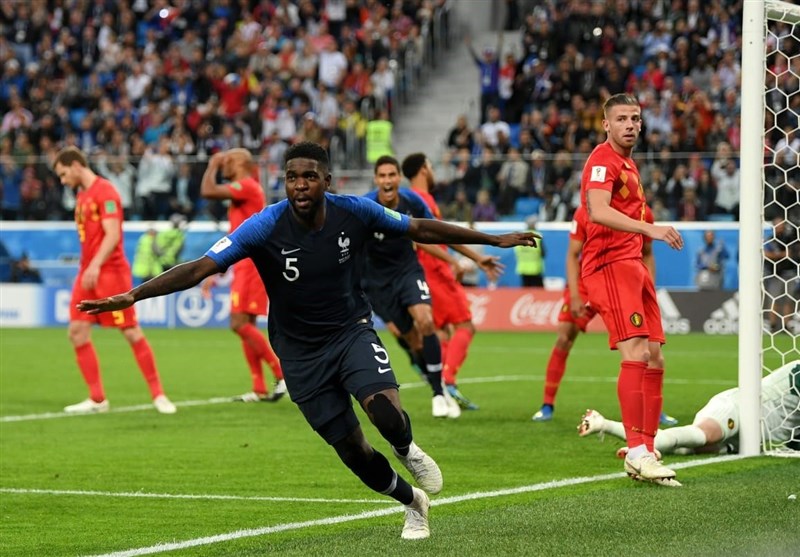 جام جهانی 2018| اومتیتی بهترین بازیکن دیدار فرانسه و بلژیک شد