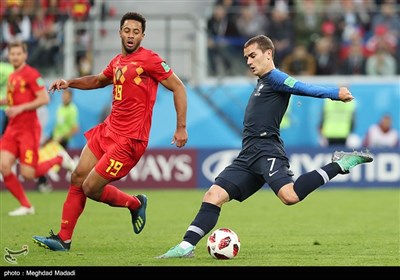 دیدار نیمه نهایی جام جهانی 2018 - فرانسه ، بلژیک