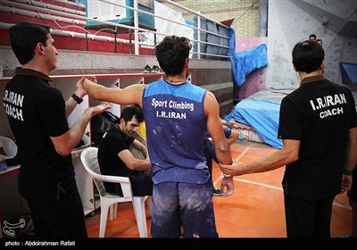 اردوی تیم ملی سنگنوردی در همدان