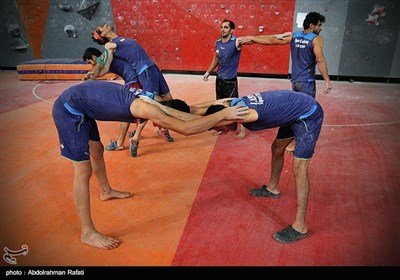 اردوی تیم ملی سنگنوردی در همدان