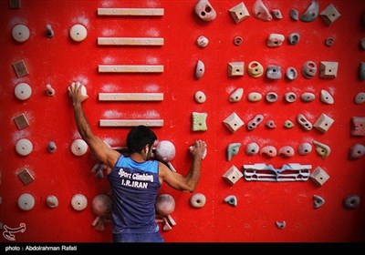 اردوی تیم ملی سنگنوردی در همداناردوی تیم ملی سنگنوردی در همدان