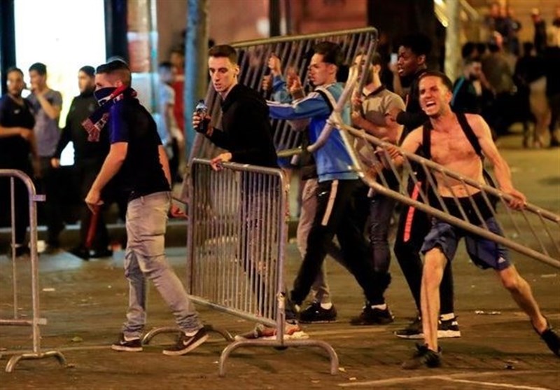 Fans Clash with Police as France Reaches World Cup Semifinal
