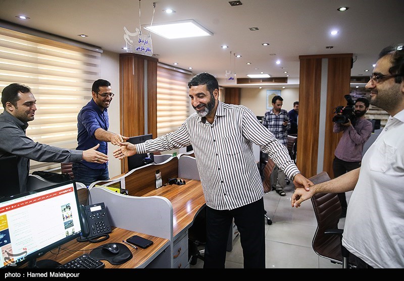 حسین یکتا از خبرگزاری تسنیم بازدید کرد