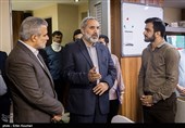بازدید سردار محمدرضا یزدی از خبرگزاری تسنیم