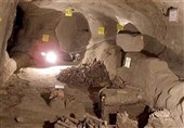 همدان| تونل دستکند کشف شده در منطقه پای‌قلعه نهاوند به قلعه یزگرد سوم می‌رسد