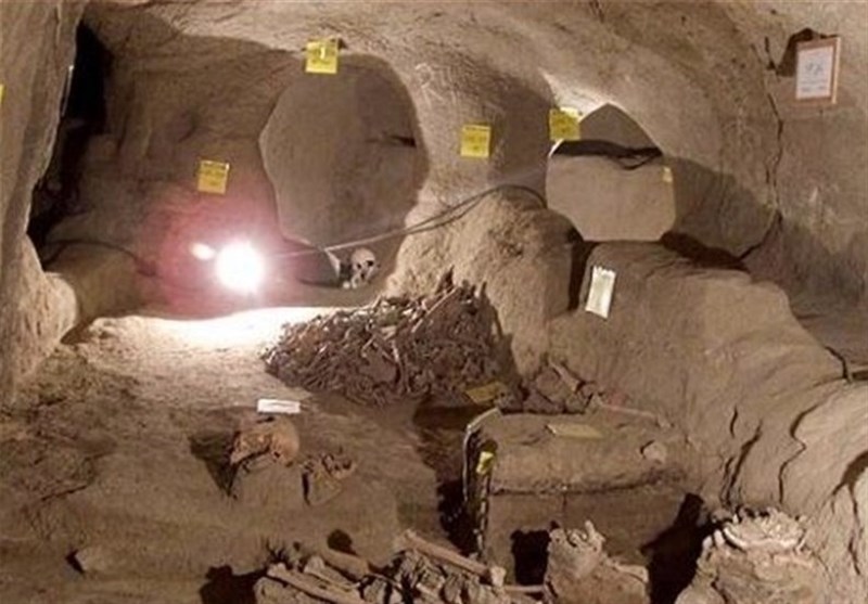 همدان| تونل دستکند کشف شده در منطقه پای‌قلعه نهاوند به قلعه یزگرد سوم می‌رسد