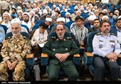 سردار سرتیپ محمّدحسین سپهر جانشین رئیس سازمان بسیج مستضعفین در همایش ائمه جماعات و فرماندهان پایگاه‌های مقاومت بسیج شهرک‌های مسکونی ارتش