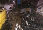 4 دستگاه خودرو در خرمآباد دچار حریق شد