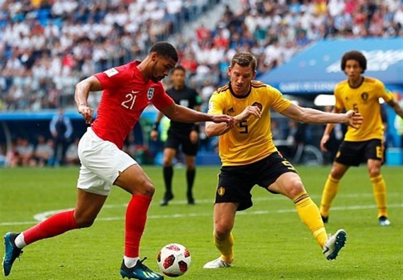 جام جهانی 2018| ناکامی انگلیس مقابل بلژیک به روایت تصویر