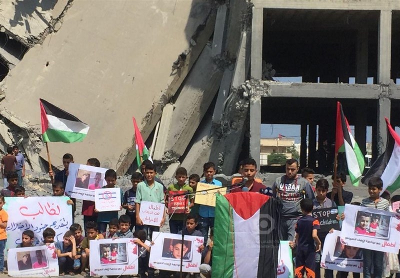 Gaza Children Stage Protest at Park Where Two Kids Were Killed by Israel (+Photos)