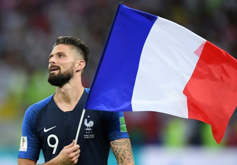 ژیرو: گل نزدم اما برای قهرمانی فرانسه زحمت کشیدم