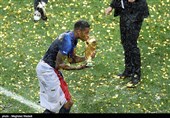 جام جهانی 2018| طعنه پوگبا به انگلیسی‌ها بعد از قهرمانی فرانسه + عکس