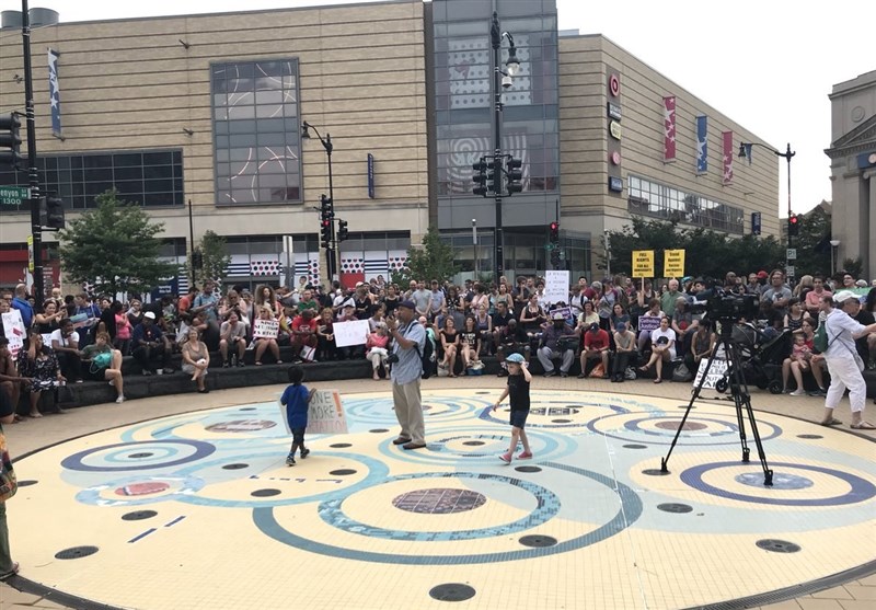 Protest against ICE in DC