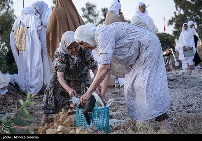 مراسم غسل تعمید صابئین مندایی در اهواز