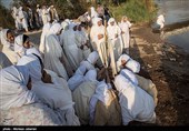 مراسم غسل تعمید صابئین مندایی در اهواز