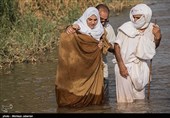 مراسم غسل تعمید صابئین مندایی در اهواز