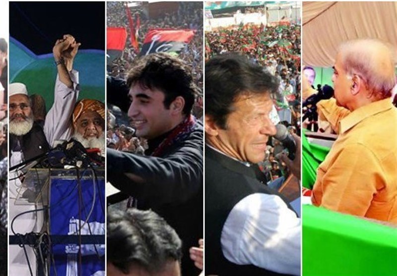گزارش تسنیم| 7 روز پایانی ماراتن انتخابات در پاکستان و نگاهی به وضعیت احزاب مختلف