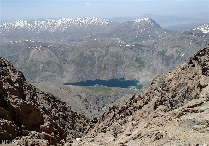 Oshtoran Kooh Mountain, in Western Iran