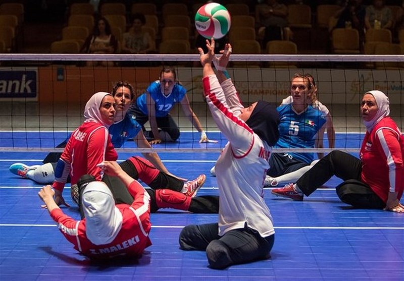 والیبال نشسته قهرمانی جهان/ عنوان نهمی تیم بانوان ایران با برتری مقابل ژاپن