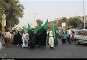 کاروان نمادین ورود احمدبن‌موسی(ع) به شیراز به روایت تصویر