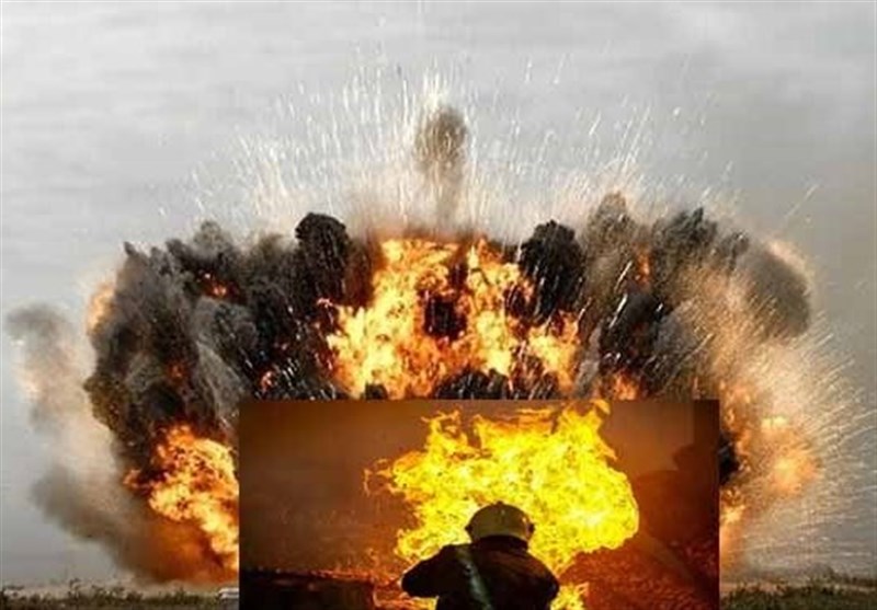 اراک| مخازن حلال شیمیایی و نفت در شهرک صنعتی خمین آتش گرفت؛ مفقود شدن 2 کارگر شهرک