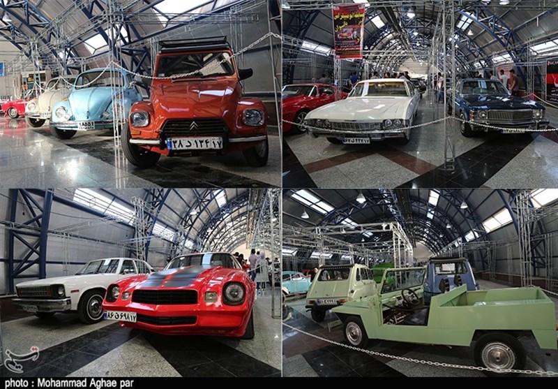 گردهمایی ماشین‌بازهای ایران در نمایشگاه خودروهای کلاسیک ارومیه‌