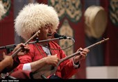 اختتامیه سومین جشنواره موسیقی مقامی خراسان‌شمالی به‌روایت تصویر‌