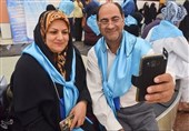 عدد الحجاج الإیرانیین فی المدینة المنورة تجاوز الـ 5000 حاج