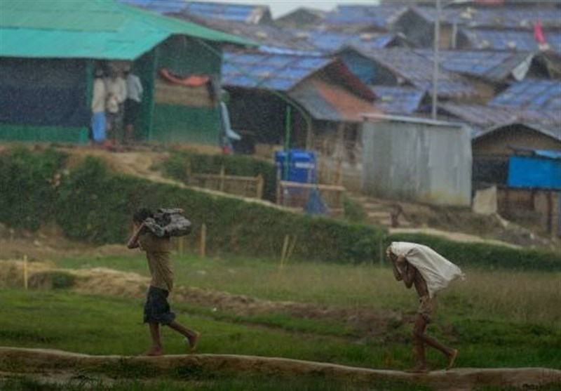 Rohingya refugee at Jamtoli refugee camp in Cox&apos;s Bazar, Bangladesh
