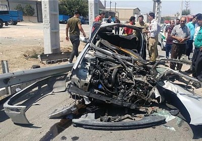 پرت شدن 4 سرنشین پژو پارس پس از متلاشی شدن خودرو + تصاویر پرت شدن 4 سرنشین پژو پارس پس از متلاشی شدن خودرو + تصاویر