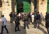 Israel Forces Remove Palestinian Flags at Al-Aqsa Mosque Compound