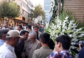 حضور سردار سلیمانی در مراسم ختم پدر وحید حقانیان + عکس