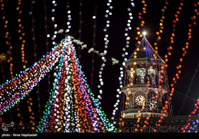 Pilgrims Mark Birth Anniversary of Imam Reza (AS) in Mashhad