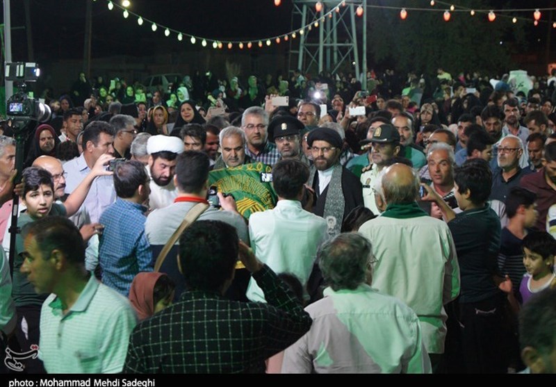 خوزستان| استقبال بی‌‌نظیر مردم روستای شاه عبدالله هندیجان از خُدام رضوی + تصاویر