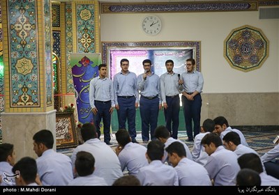 افتتاح نمازخانه باقرالعلوم(ع) دبیرستان البرز
