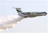 مهار آتش‌سوزی هورالعظیم با کمک بالگردهای هوافضای سپاه