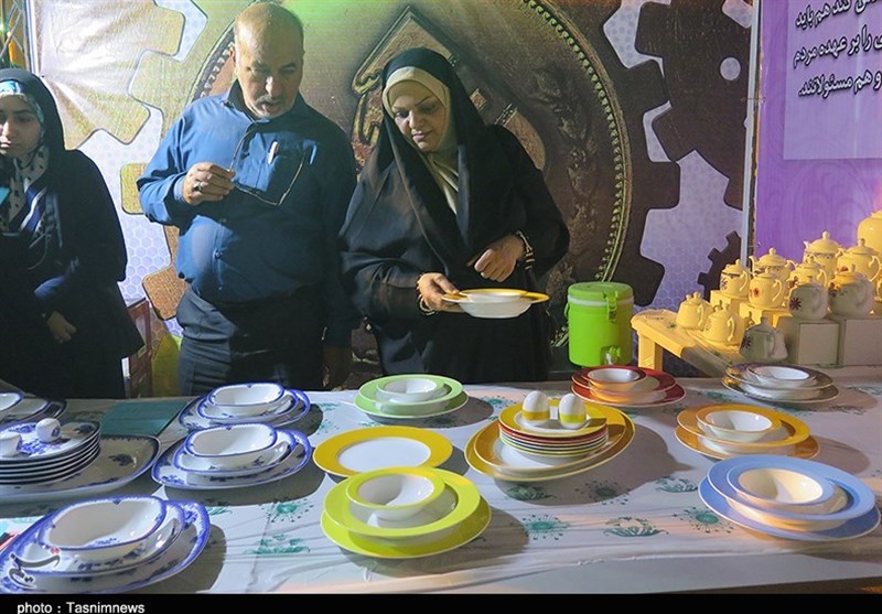 هشتمین نمایشگاه کالای ایرانی- خانه ایرانی در اردبیل گشایش یافت