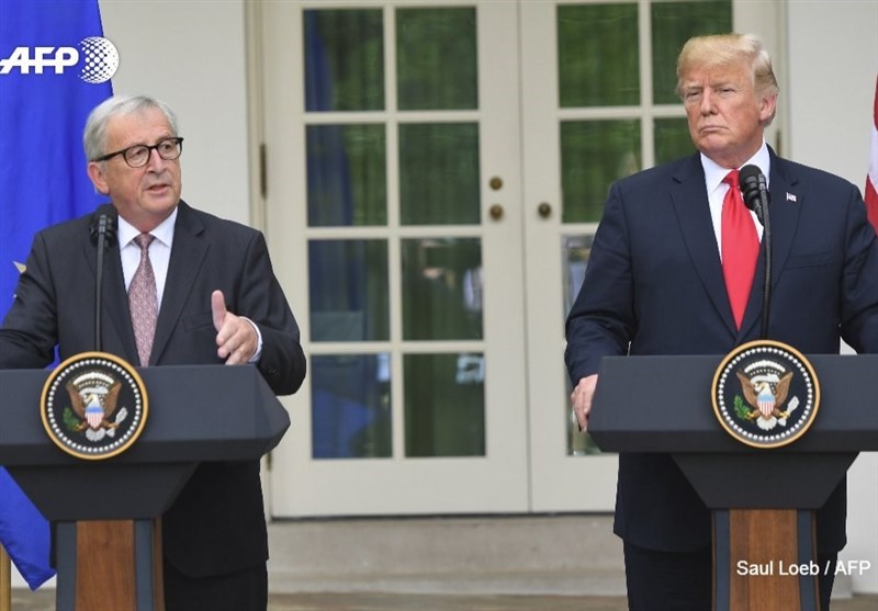 ترامپ: آمریکا و اروپا به سوی تعرفه صفر درصد حرکت می‌کنند