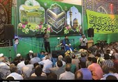 کرسی تلاوت رضوی در کرمان به روایت تصویر