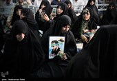 مراسم یادواره شهدای عملیات رمضان - همدان 