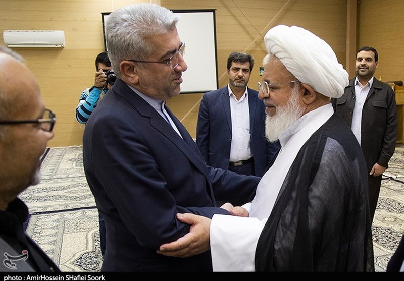 یزد| دیدار وزیر نیرو با آیت الله ناصری به روایت تصویر
