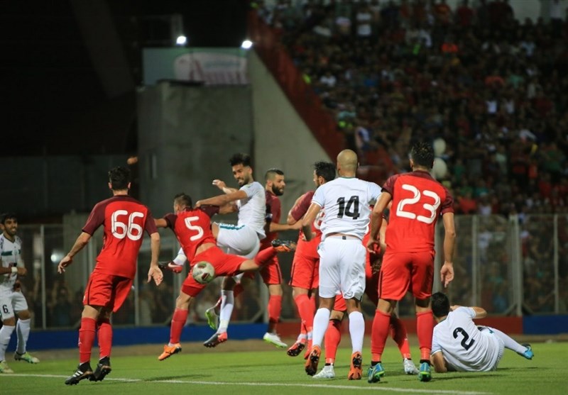 جام حذفی فوتبال| پیروزی پُرگل نساجی مقابل شاهین لردگان در نیمه اول