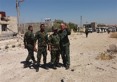 Syrian army in Quneitra