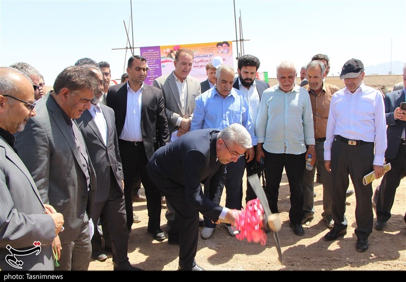 خوزستان|وزیر نیرو کلنگ احداث سد تراز لالی را بر زمین زد‌