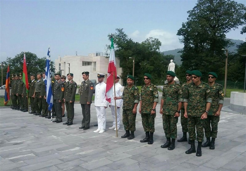 Iran Police Attend Army Games in Armenia