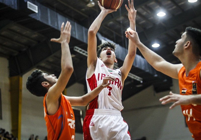 بسکتبال نوجوانان غرب آسیا| برتری قاطع ایران مقابل سوریه