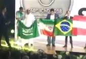 Saudi Olympic Medal Winner Refuses Standing Next to Israeli Competitor (+Video)