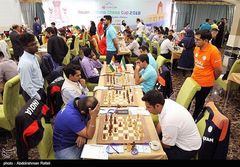 شطرنج جام ملت‌های آسیا| پیروزی تاریخی تیم سبز ایران مقابل قدرت دوم جهان