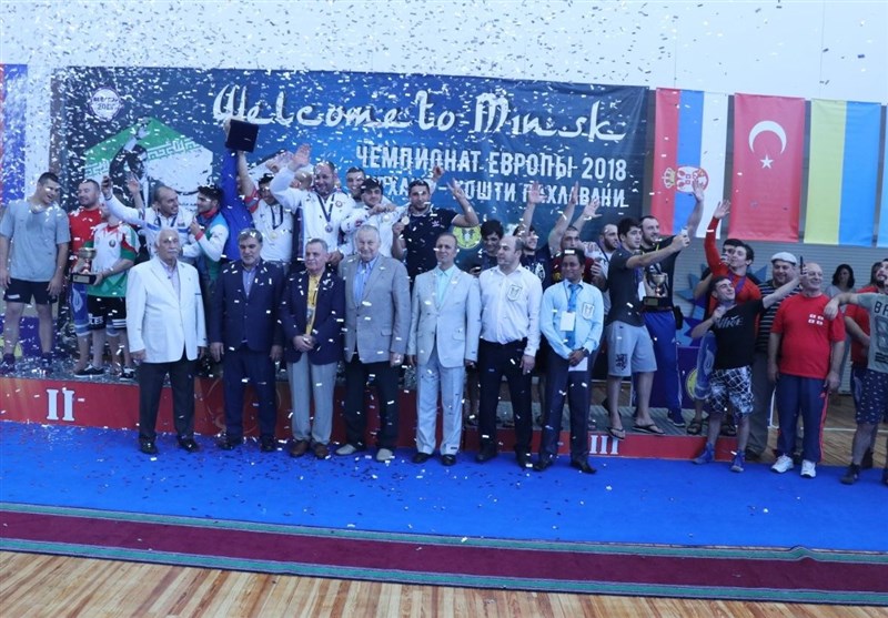 پایان رقابت‌های اروپایی کشتی پهلوانی با قهرمانی آذربایجان